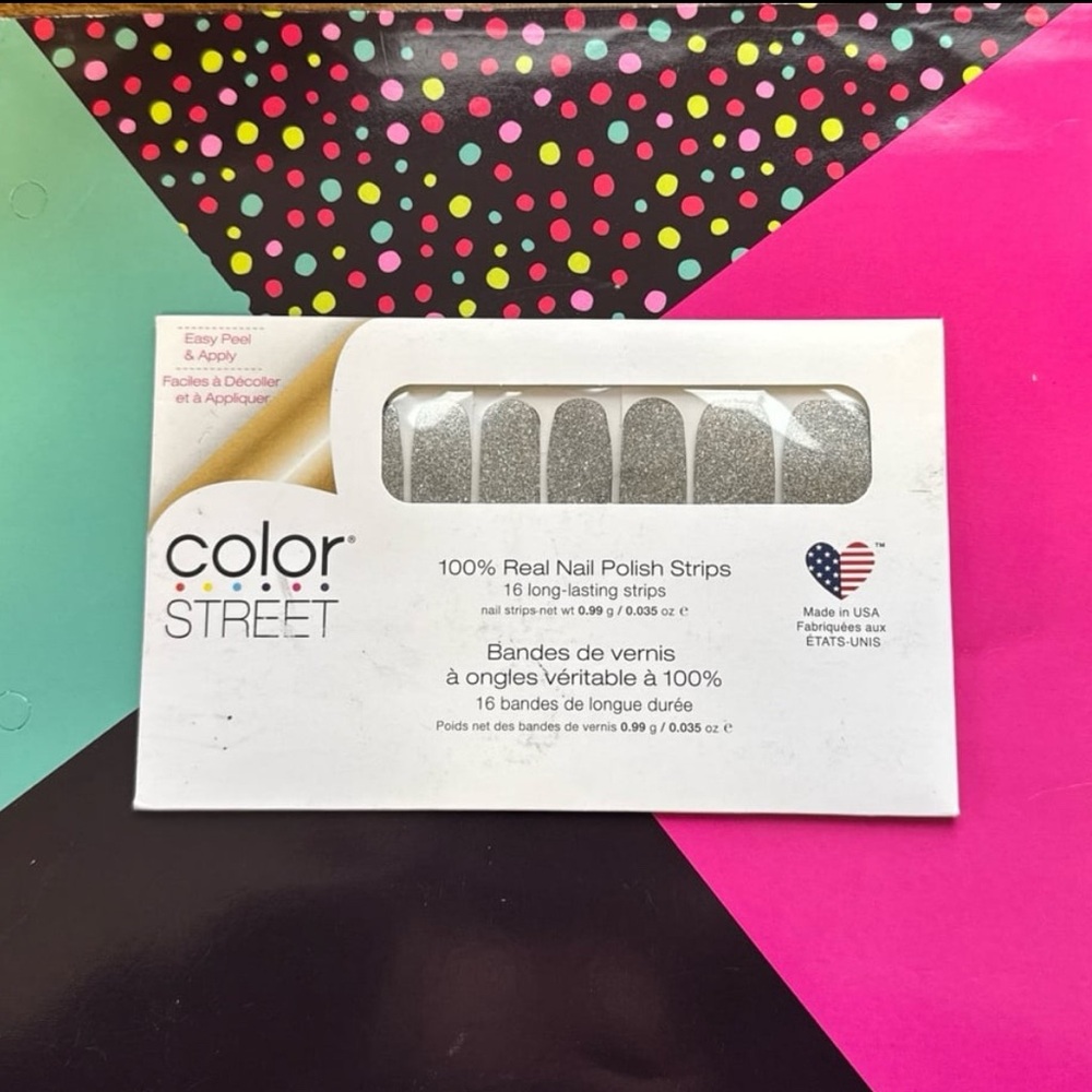 Color Street 100% Real Nail Polish Strips -    Light Year